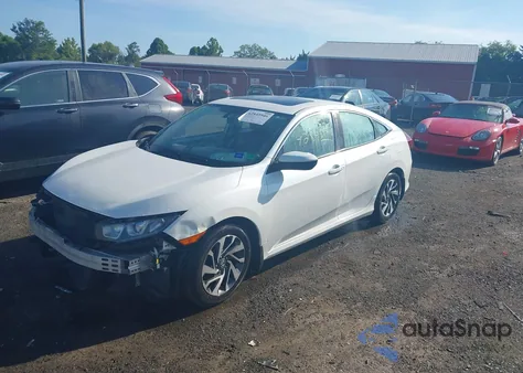 2016 Honda Civic Ex z USA, uszkodzony, nr VIN 19XFC2F75GE079796